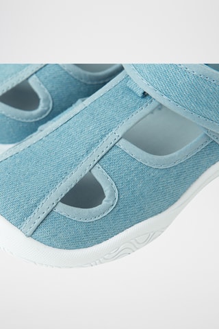 Tennis en jean - Bleu clair