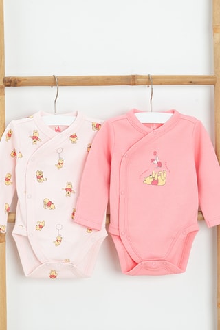 2 bodys Winnie l'Ourson Disney - Rose