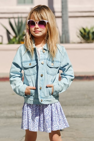 Veste en jean - Ciel