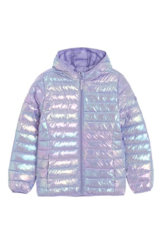 Doudoune à capuche - Violet