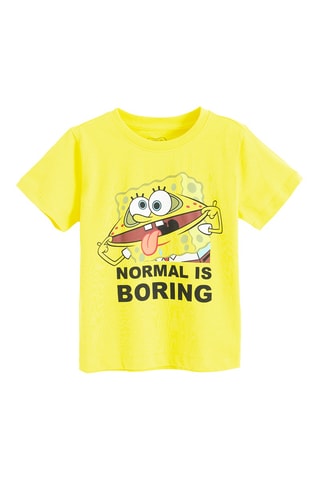 Pyjama Bob l’éponge - Jaune et turquoise