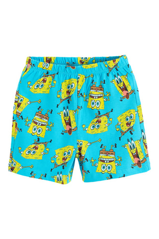 Pyjama Bob l’éponge - Jaune et turquoise