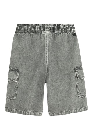 Bermuda en jean - Gris chiné