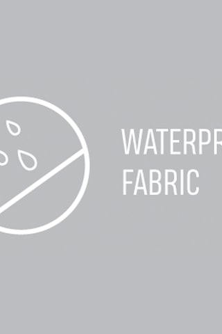 Veste à capuche - Bleu cobalt et gris chiné