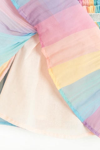 Jupe plissée en tulle - Rose