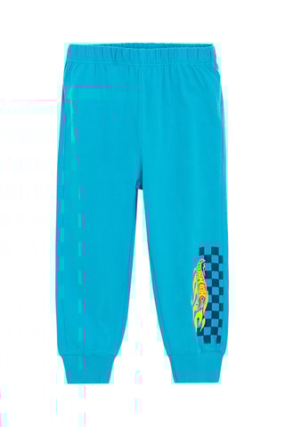 Pyjama Hot Wheels - Blanc et bleu