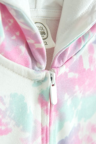 Sweat tie and dye - Blanc et rose