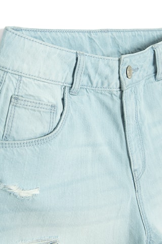 Short en jean - Ciel