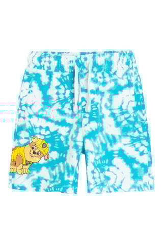 2 shorts Pat’ Patrouille - Turquoise et blanc