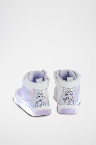 Bottines en cuir Elsa La Reine des Neiges Disney - Blanc