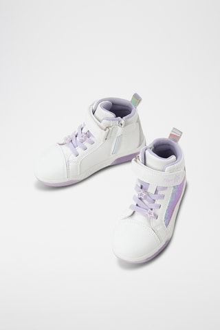 Bottines en cuir Elsa La Reine des Neiges Disney - Blanc