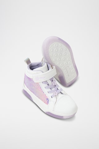 Bottines en cuir Elsa La Reine des Neiges Disney - Blanc