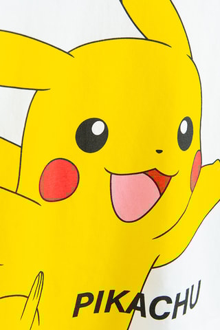 Pyjama Pikachu Pokémon - Blanc et bleu clair