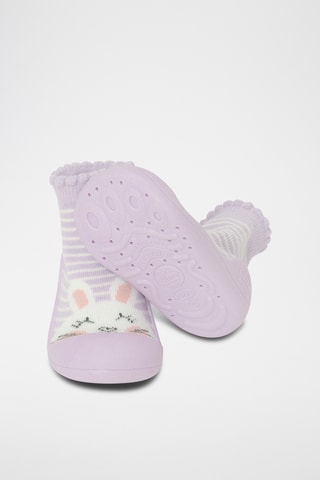 Baskets-chaussettes - Violet