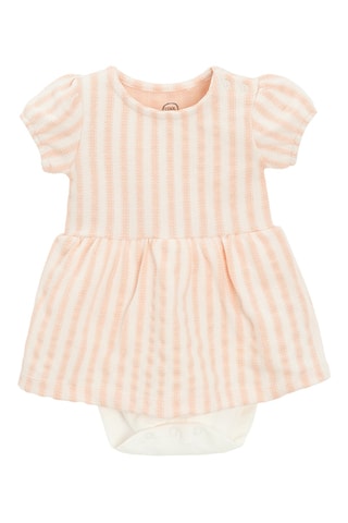 Ensemble 3 pièces - Blanc et saumon