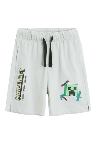 Short Creeper Minecraft - Gris clair