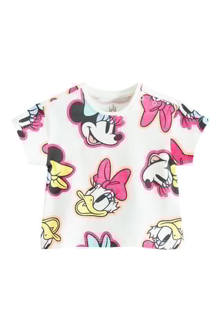 T-shirt et short Minnie et Daisy Disney - Blanc