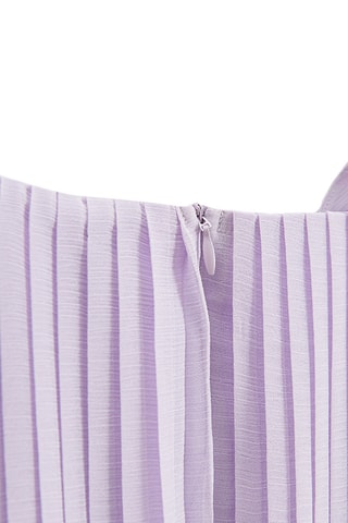 Robe plissé - Violet