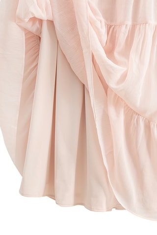 Robe volantée - Rose