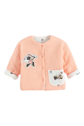 Veste réversible Minnie et ses amis Disney - Saumon