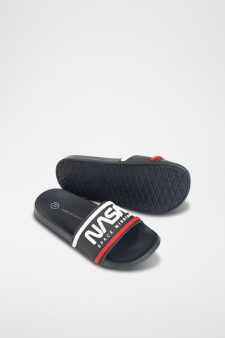Mules NASA - Bleu marine