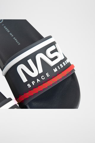Mules NASA - Bleu marine