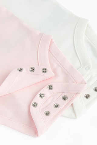 4 bodys - Mauve et rose