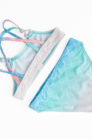 Maillot 2 pièces - Ciel et rose