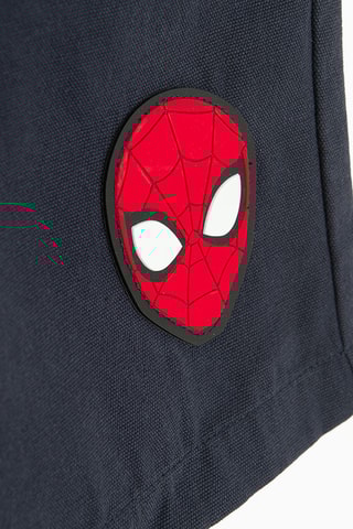 Short Spider-Man Avengers Marvel - Bleu marine