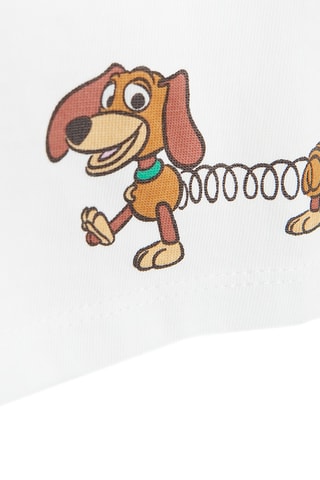 T-shirt Woody et Buzz l’Eclair Toy Story Disney Pixar - Blanc