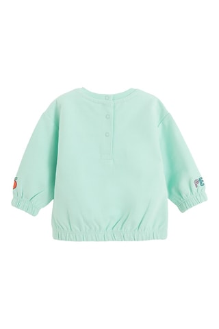 Sweat Peppa Pig - Vert d’eau
