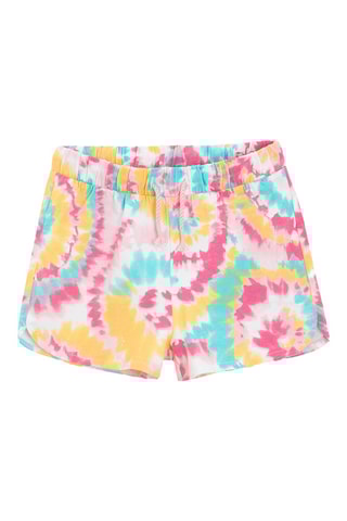 T-shirt et short tie and dye - Blanc