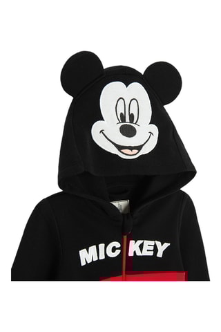 Combipilote à capuche Mickey Disney - Rouge et noir