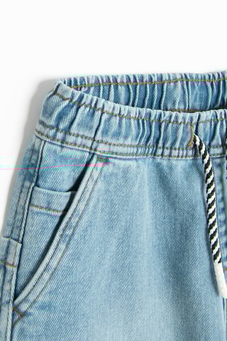 Short en jean - Bleu cobalt