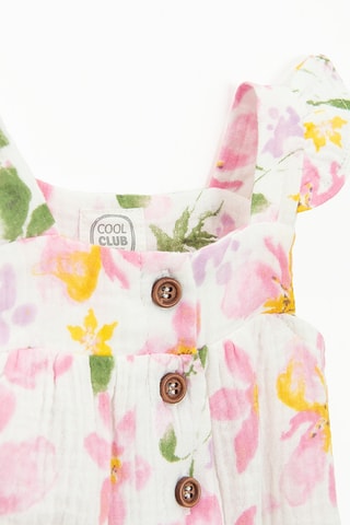 Combinaison - Fuchsia et blanc