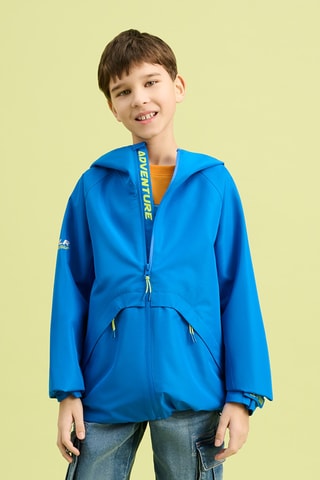 Veste à capuche - Bleu clair