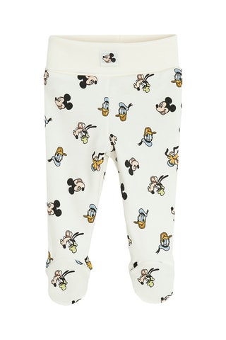 2 pantalons Mickey et ses amis Disney - Blanc