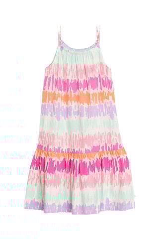 Robe tie and dye - Fuchsia et ciel