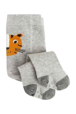 Collant - Gris clair chiné