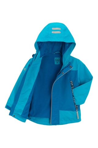 Veste à capuche - Bleu