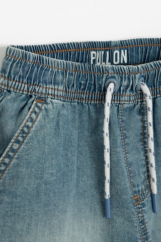 Short en jean - Ciel