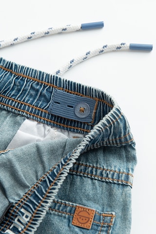 Short en jean - Ciel