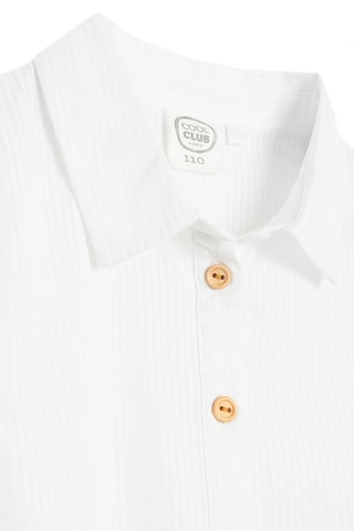 Chemisier noué - Blanc