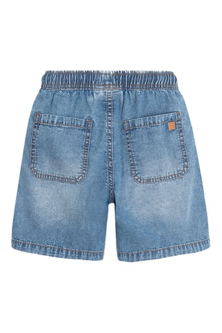 Short en jean - Bleu cobalt