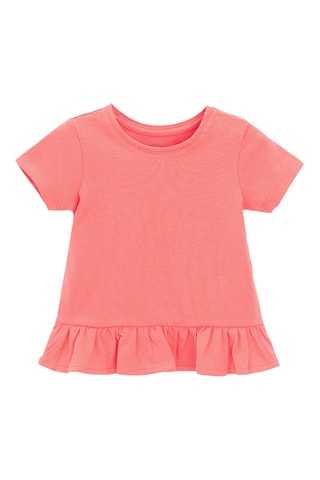 2 t-shirts - Corail et bleu marine