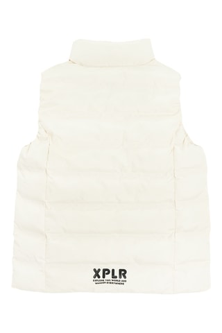 Doudoune sans manches - Blanc