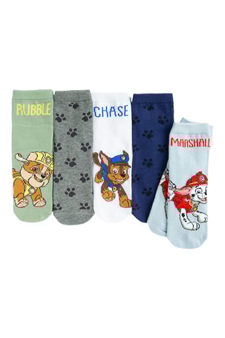 5 paires de chaussettes Pat’ Patrouille - Vert d’eau