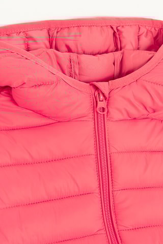 Doudoune à capuche - Rose
