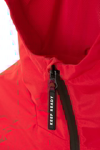 Veste à capuche - Rouge