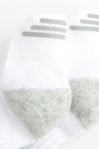 3 paires de socquettes - Bleu clair et orange